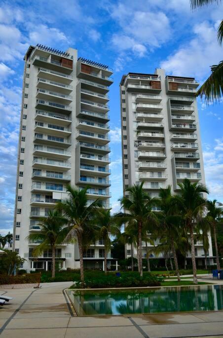 Condo De Lujo Frente Al Mar En Manzanillo Bagian luar foto