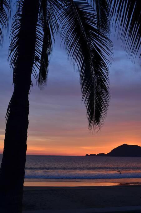 Condo De Lujo Frente Al Mar En Manzanillo Bagian luar foto